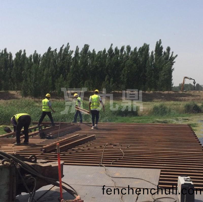 河北冀通路(lu)橋-北京新(xin)機(ji)場至悳州高速公(gong)路(lu)施工鋼便(bian)橋